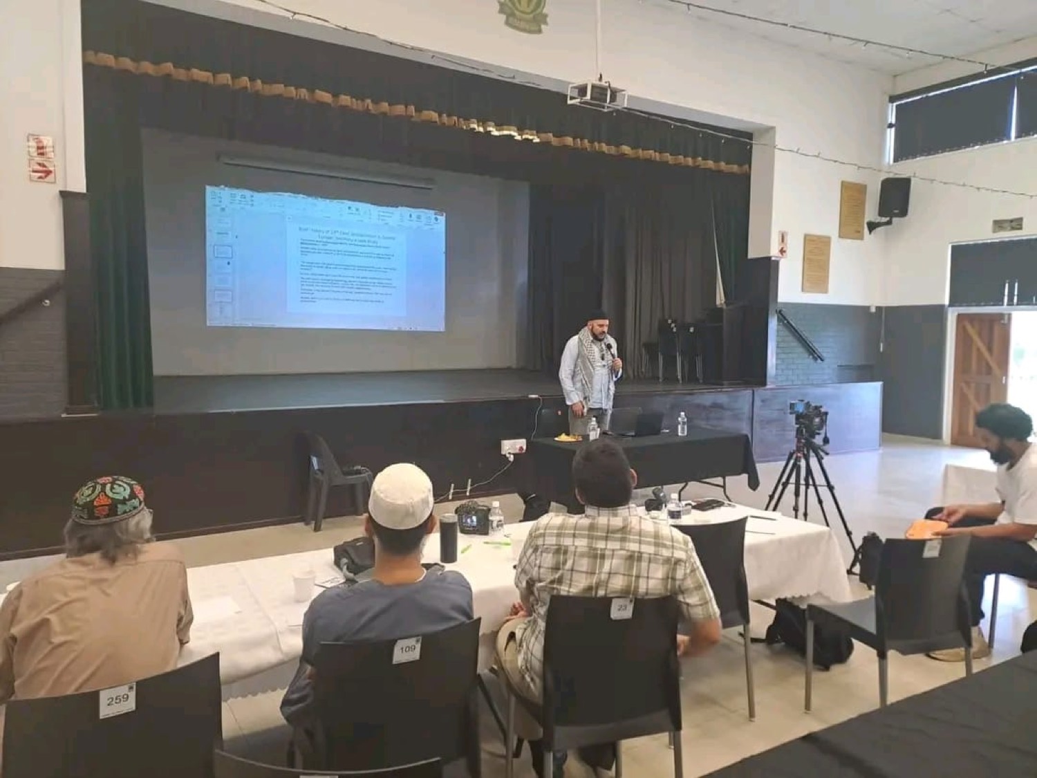 Presenting the case for Palestine