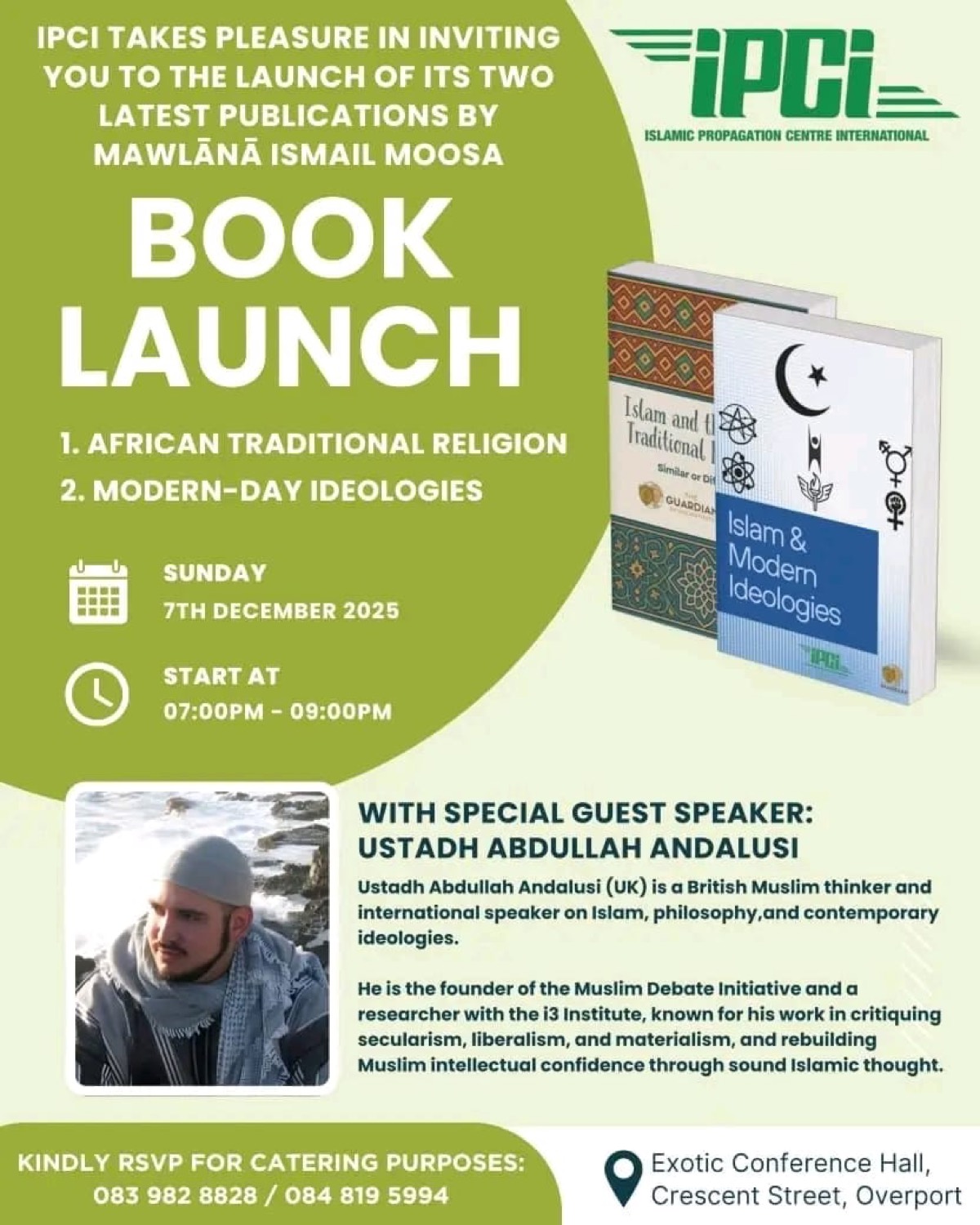 Book Launch poster