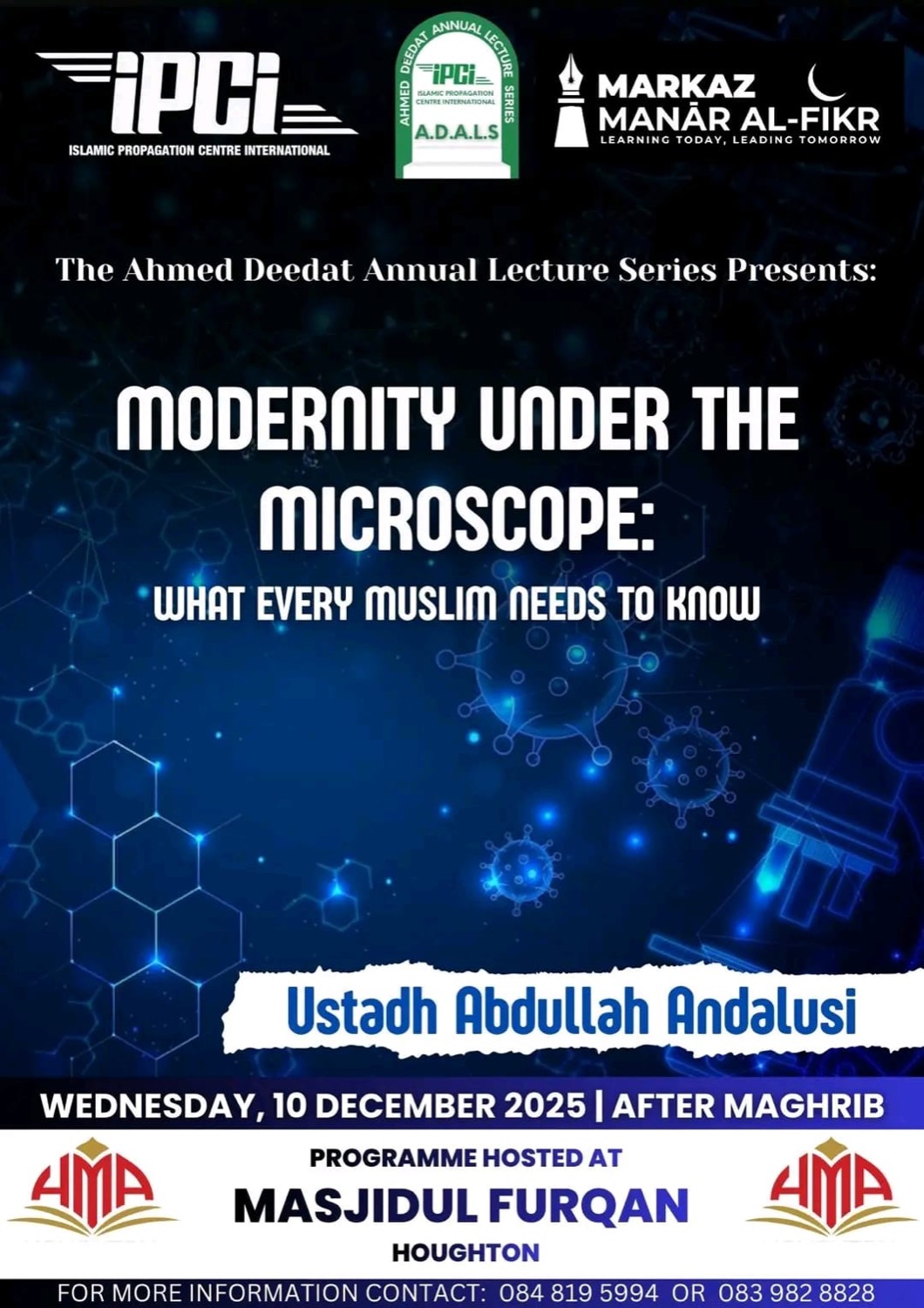 Modernity Under the Microscope poster