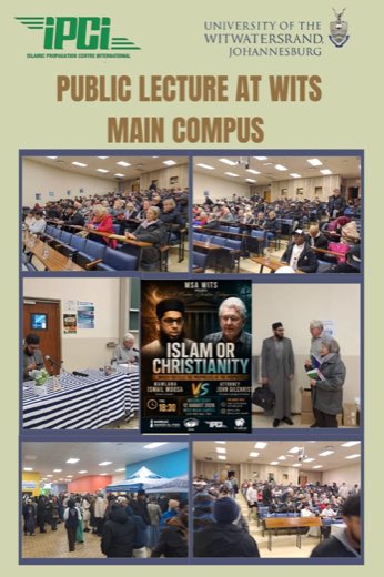 Public Lecture at Wits Main Campus