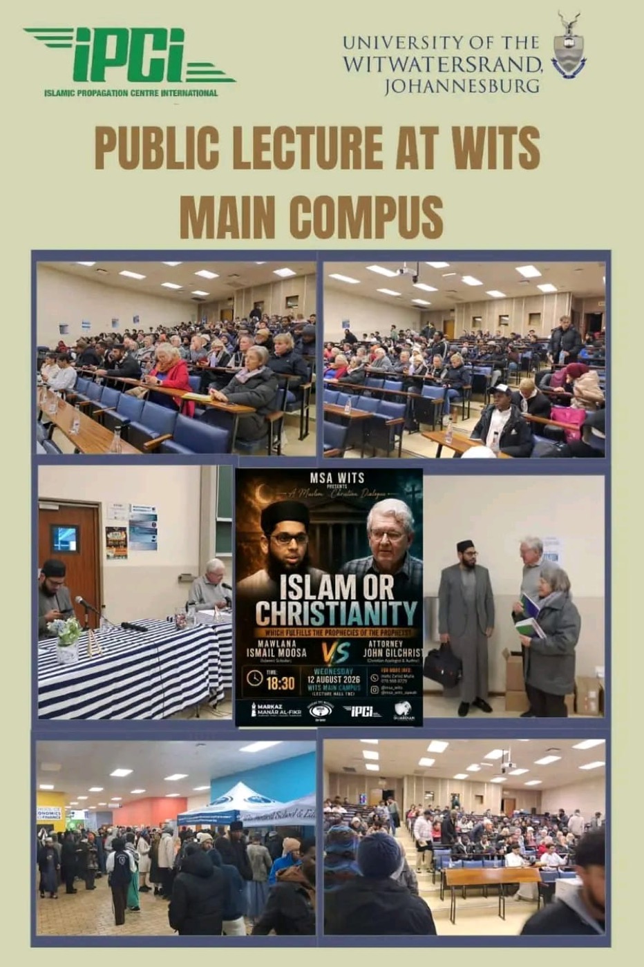 IPCI × MSA campus Dawah outreach